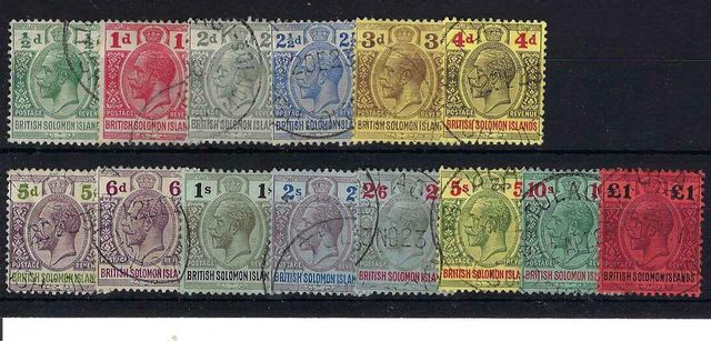 Image of British Solomon Islands/Solomon islands 22/38 FU